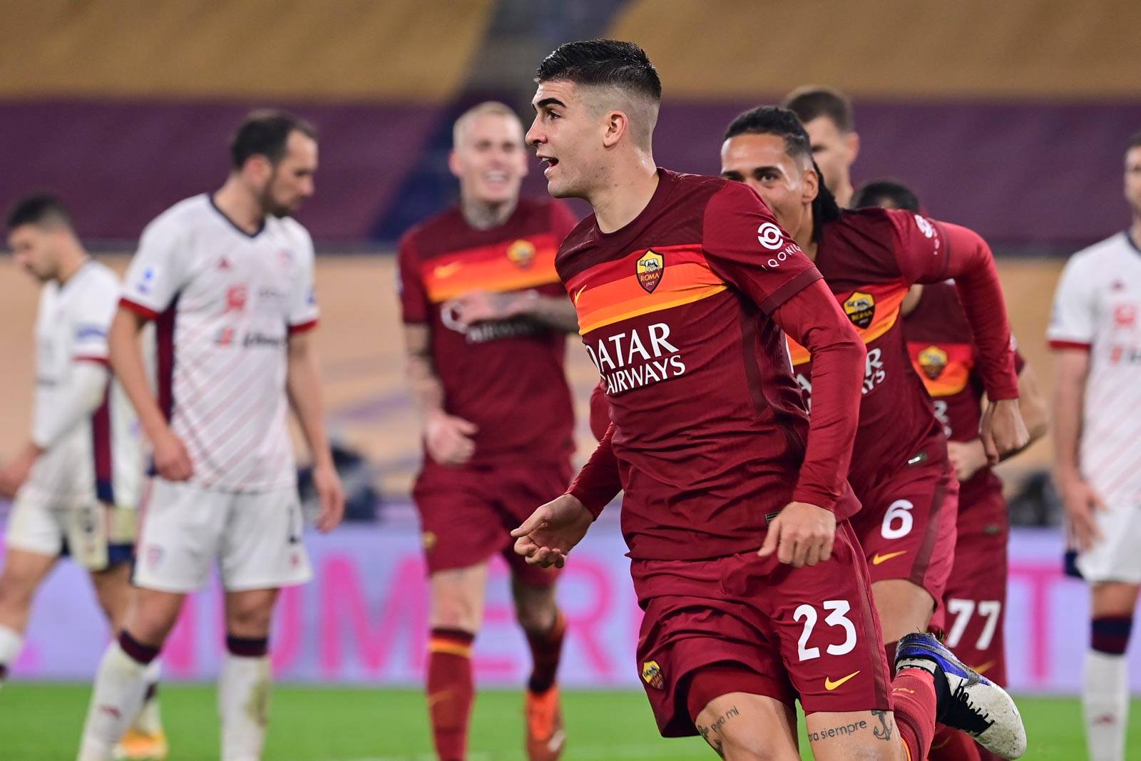 Nat roma. As ROMA команда.