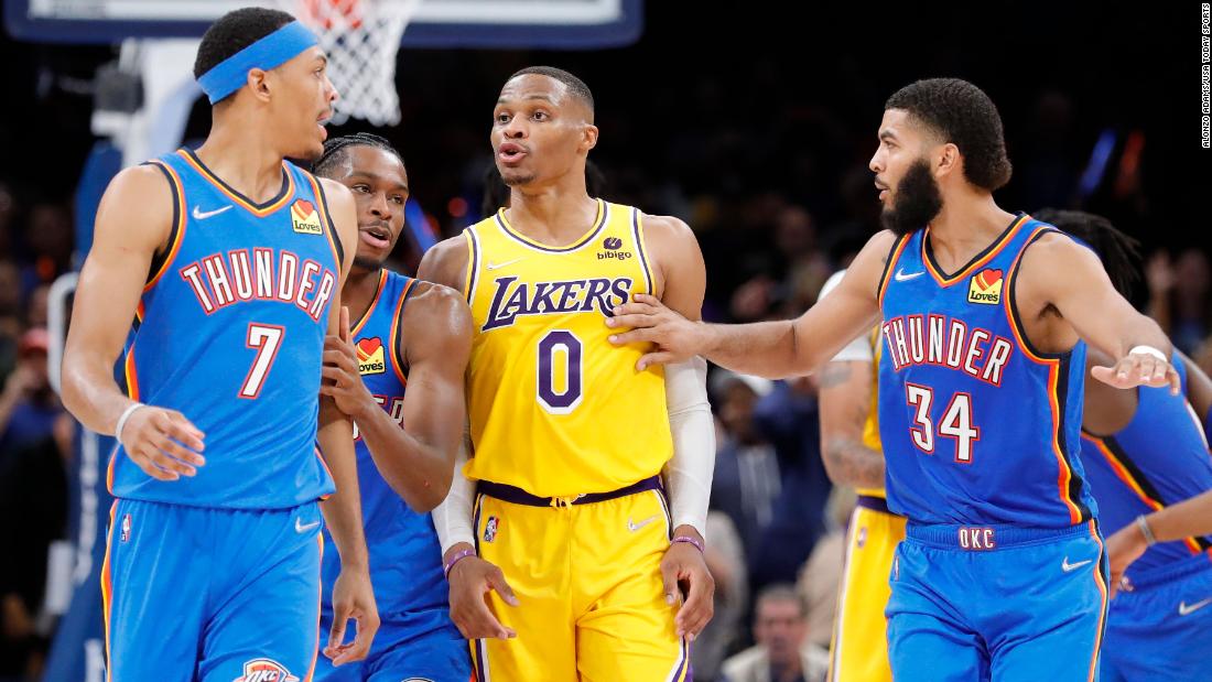 Nhận định Oklahoma City Thunder vs Los Angeles Lakers, 11/12, NBA