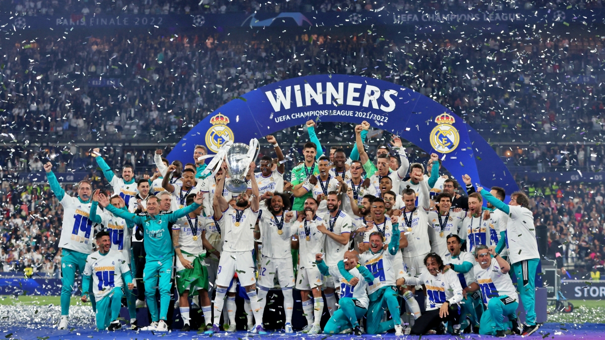 Top 5 câu lạc bộ đã giành được nhiều chức vô địch UEFA Champions League nhất cho đến nay (tháng 6-2022)