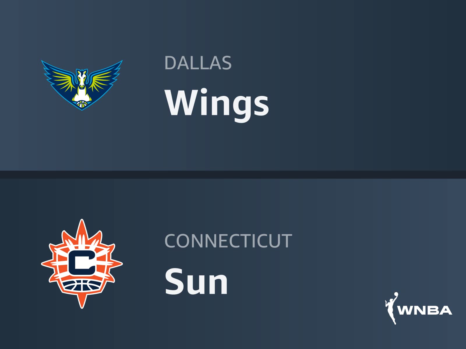 Dallas Wings vs Connecticut Sun