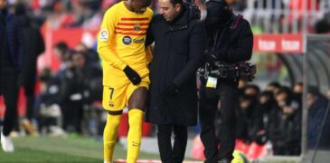 Bản tin bóng đá ngày 30/01/2023: Ousmane Dembele dính chấn thương ở trận thắng Girona