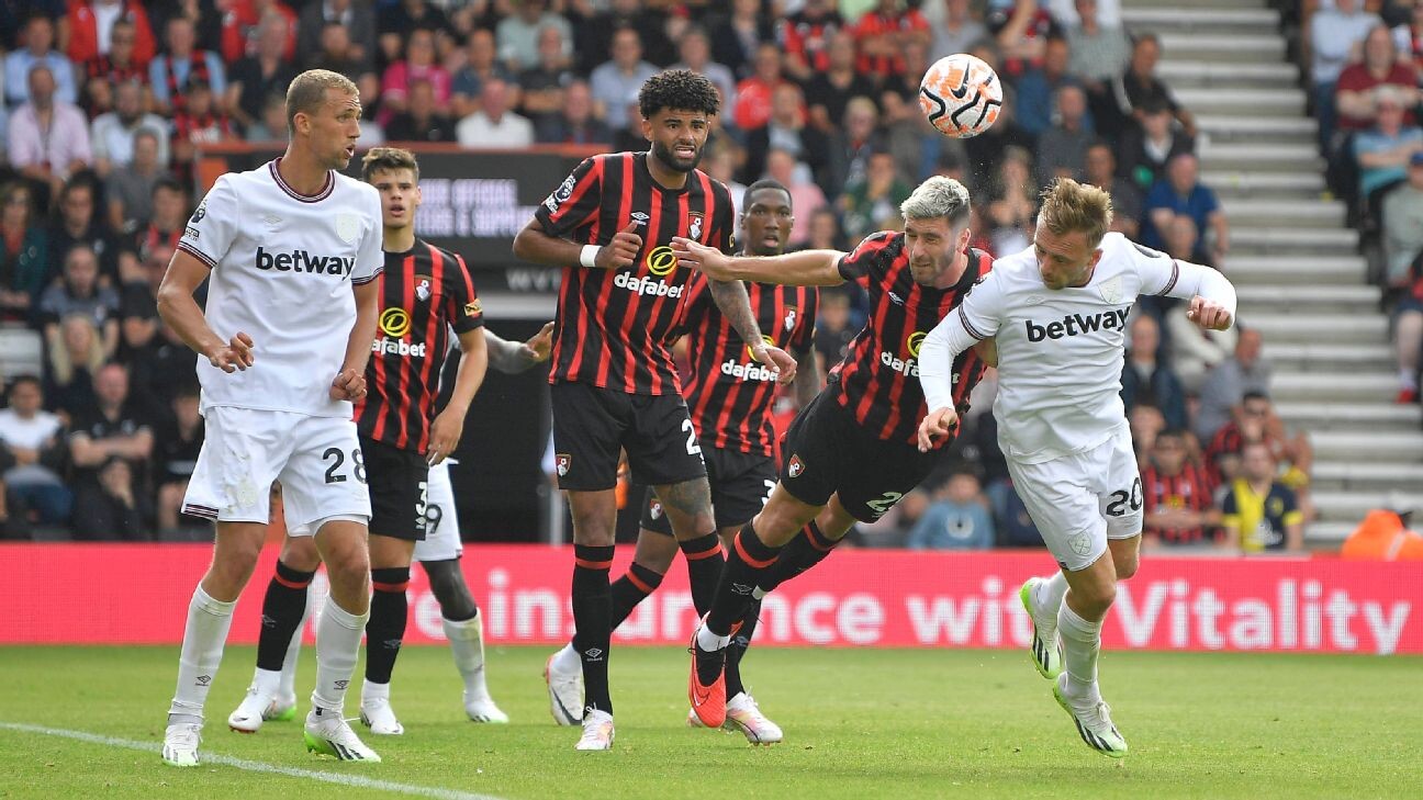 Nhận định Bournemouth vs West Ham 03h00 ngày 17/12